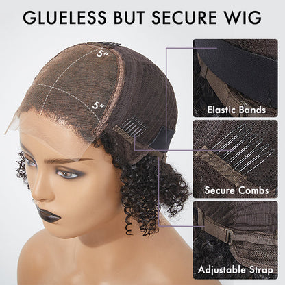 Luvme Hair 180% Density | Silky Straight Glueless 5x5 Closure HD Lace Long Wig | Large & Small Cap Size - US Only