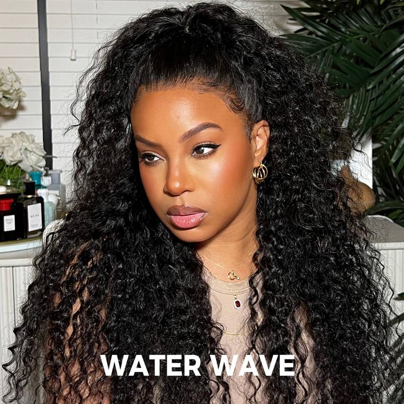 Sale Happening Now: 50% OFF – Pre-Cut Lace Wig · Seamless Natural Blend