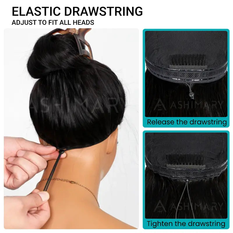 Transparent lace wavy wig, ready to wear