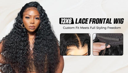 Sale Happening Now: 50% OFF – Pre-Cut Lace Wig · Seamless Natural Blend